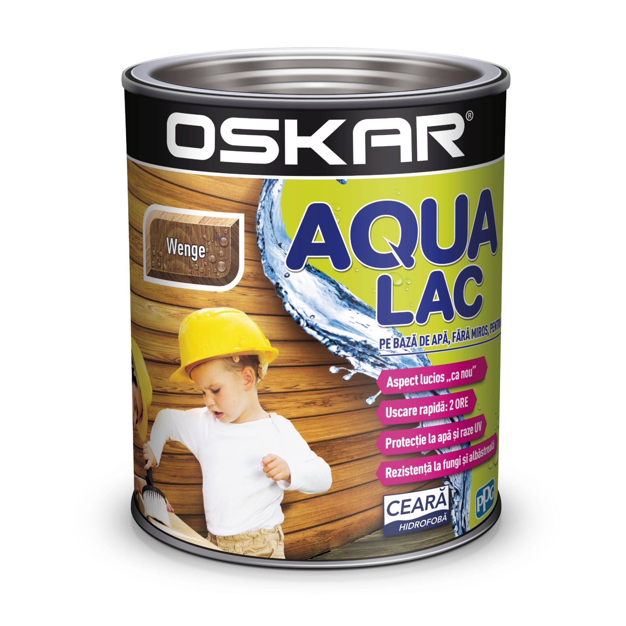 LAC AQUA WENGE 2.5 L OSKAR
