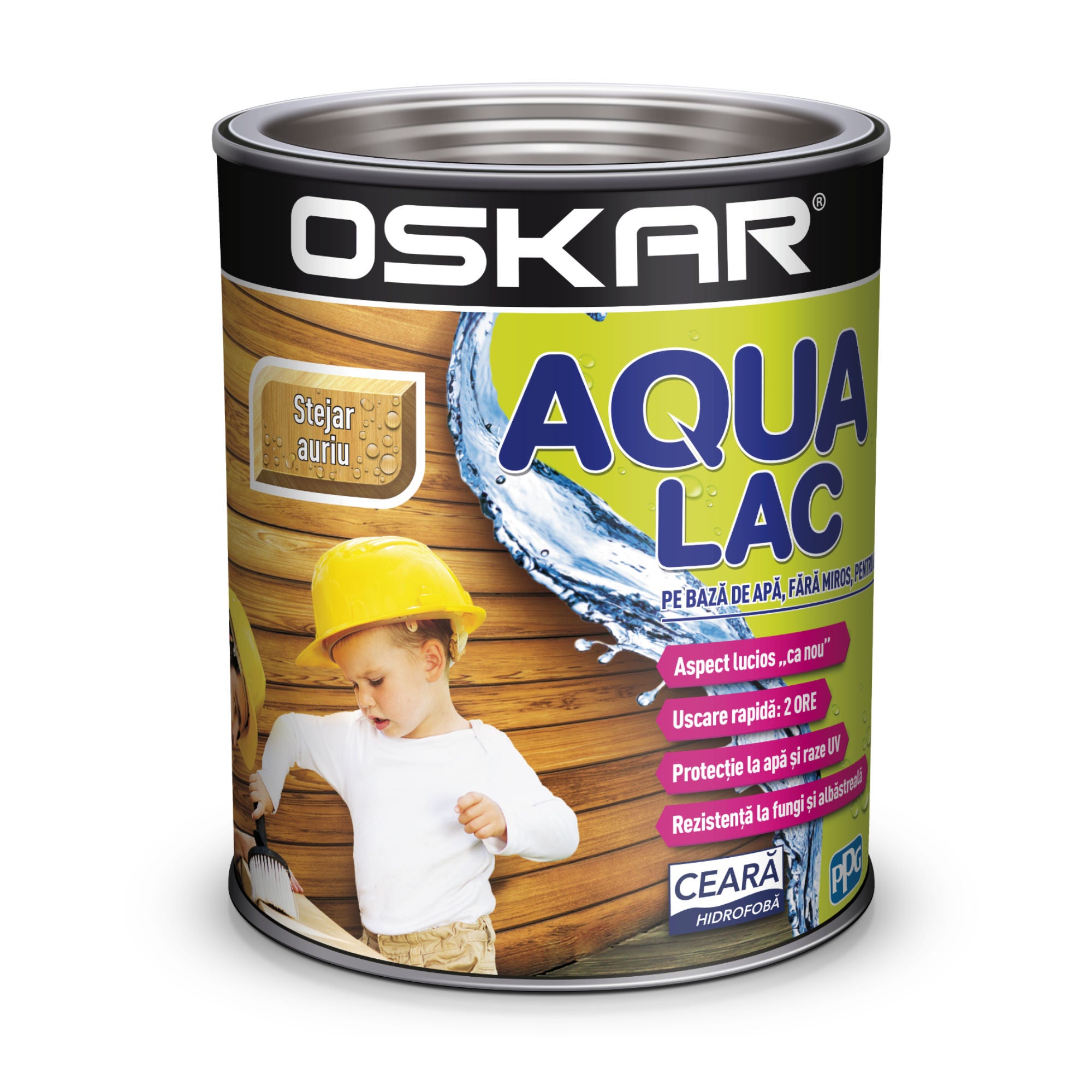 LAC AQUA STEJAR AURIU 2.5 L OSKAR