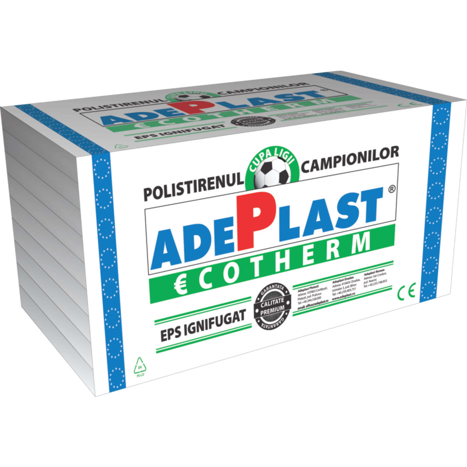 POLISTIREN EPS70 80MM3 MP/BAX