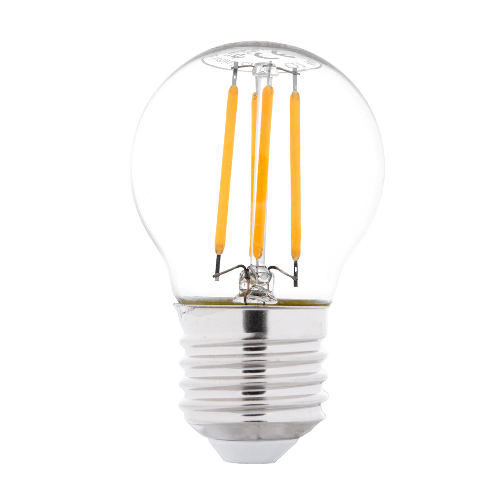 BEC LED FILAMENT SFERIC G45 4W E27 2700K CLAAR EL0058242