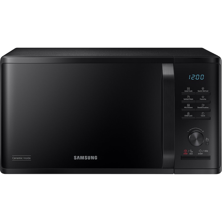 CUPTOR CU MICROUNDE SAMSUNG SOLO 23L 800W QUICK DEFROST MS23K3515AK/OL