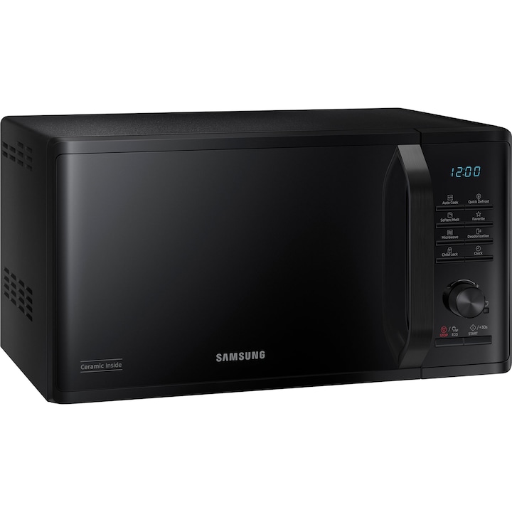 CUPTOR CU MICROUNDE SAMSUNG SOLO 23L 800W QUICK DEFROST MS23K3515AK/OL