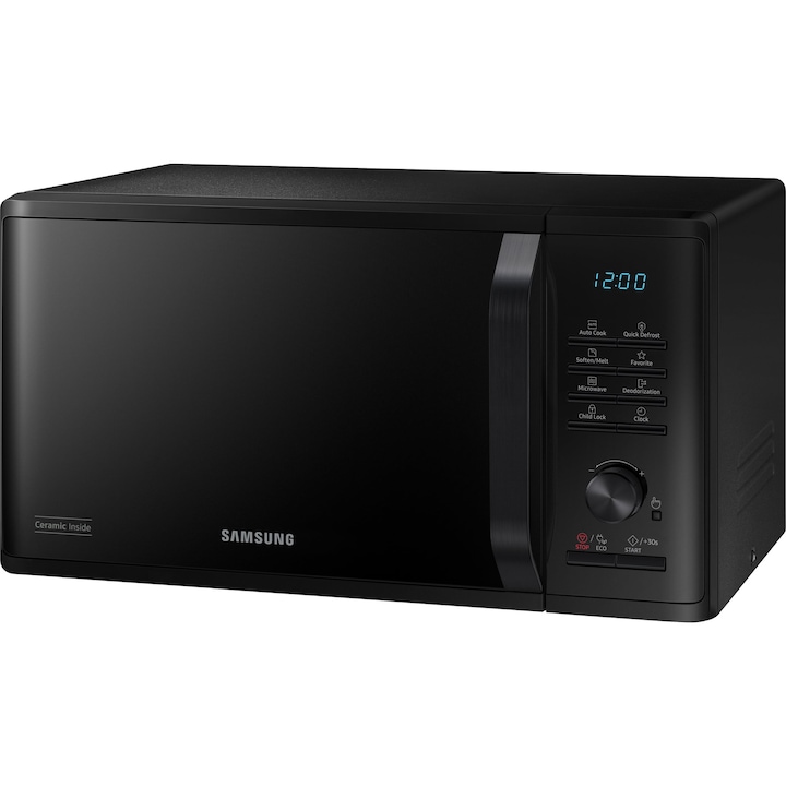 CUPTOR CU MICROUNDE SAMSUNG SOLO 23L 800W QUICK DEFROST MS23K3515AK/OL