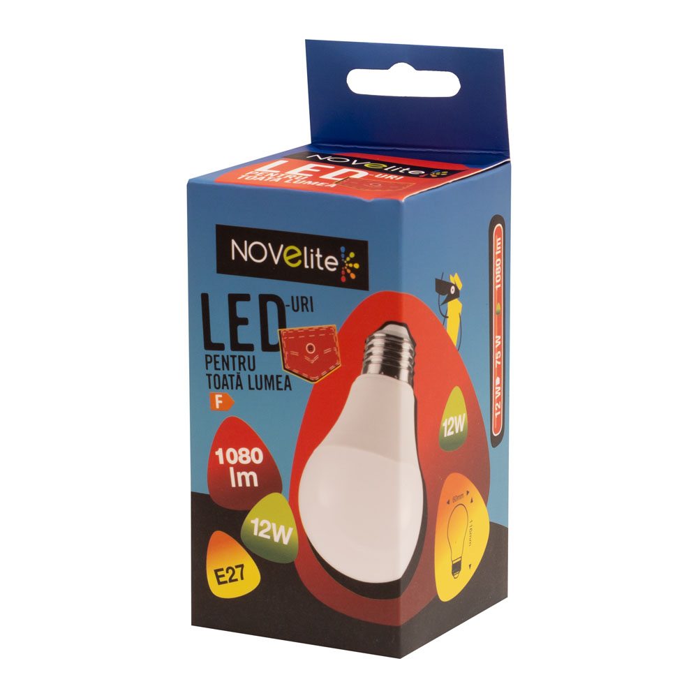 BEC LED A60 12W E27 3000K EL0080996