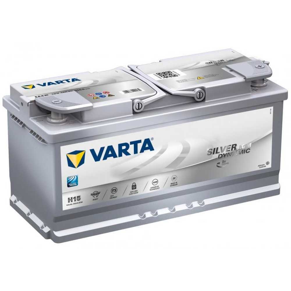 ACUMULATOR VARTA SILVER AGM 105AH 950A H15