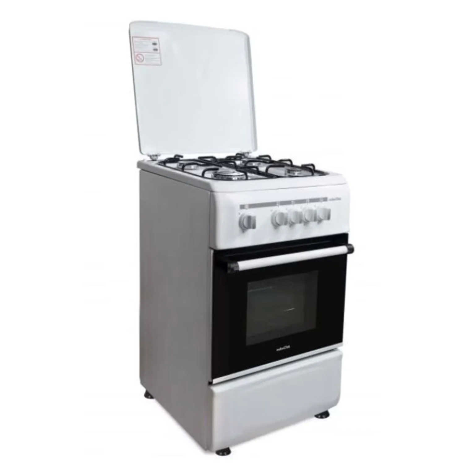 ARAGAZ NOBELTEK, ALB 50X55CM, PLITA GAZ, CUPTOR GAZ NLT 5551A/G1