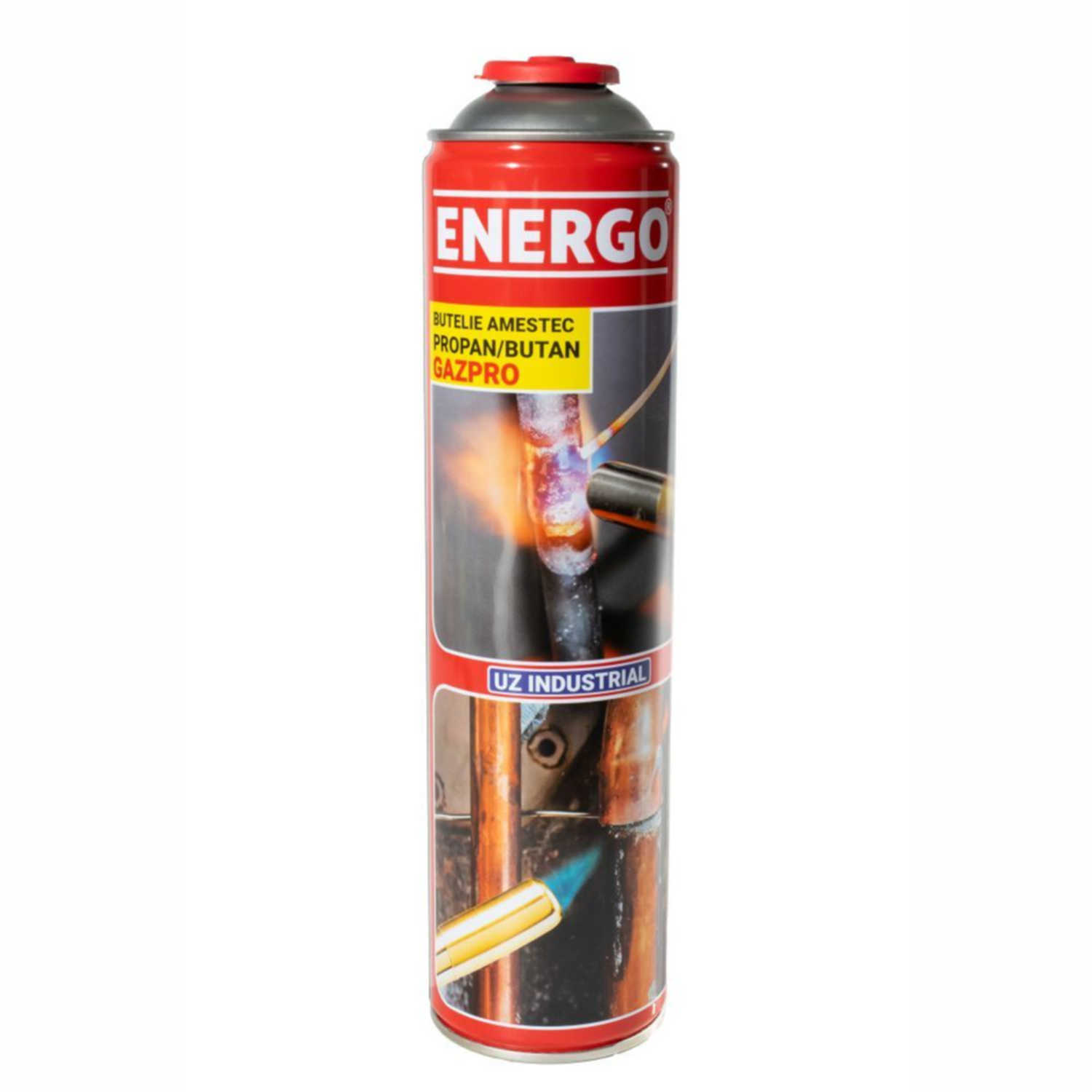 BUTELIE GAZ GAZPRO AMESTEC PROPAN/BUTAN 7/16 FILET EXTERIOR 600ML 336G ENERGO 230716