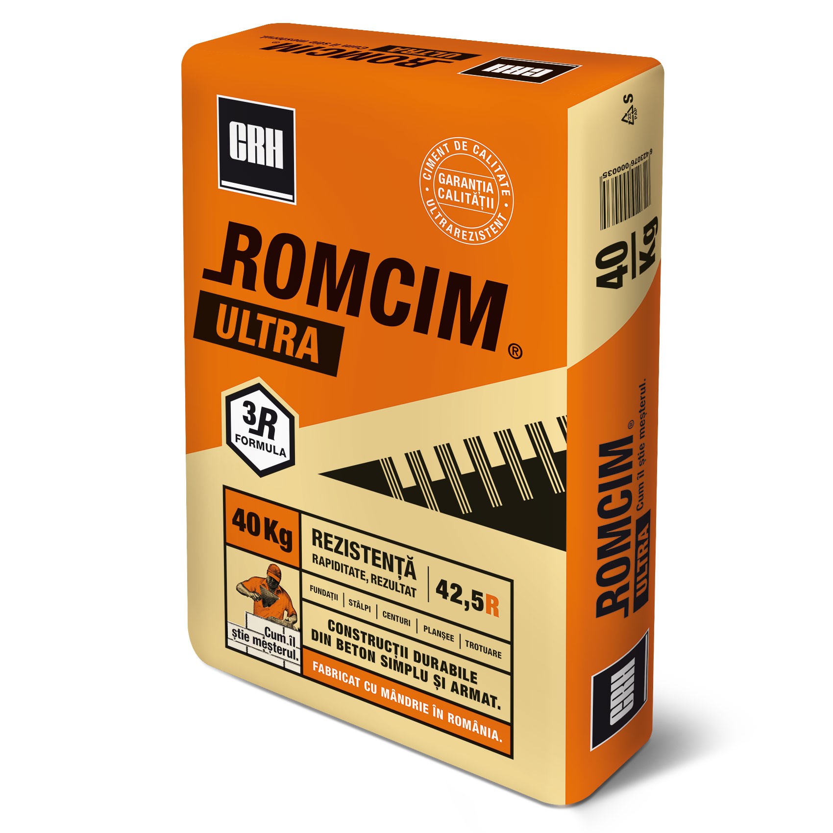 CIMENT ROMCIM ULTRA CLASA A 40 KG PALET8084