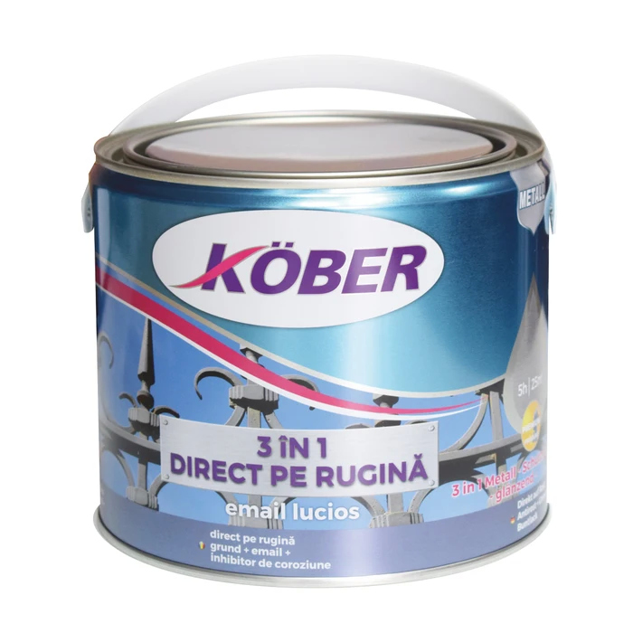 EMAIL 3 IN 1 ALB PT METALE 2.5L