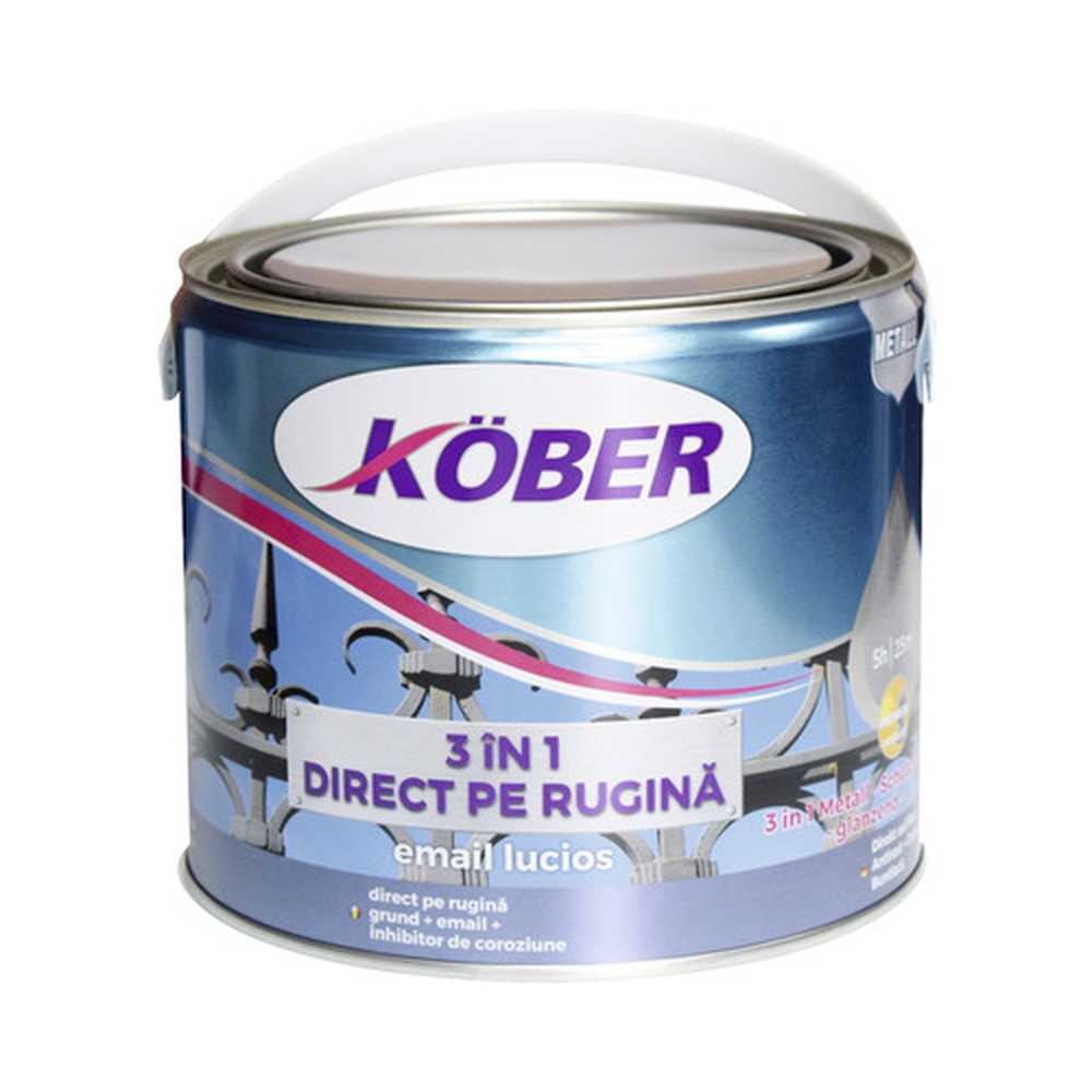 EMAIL 3 IN 1 PENTRU METAL GRI ANTRACIT RAL7016 2.5L