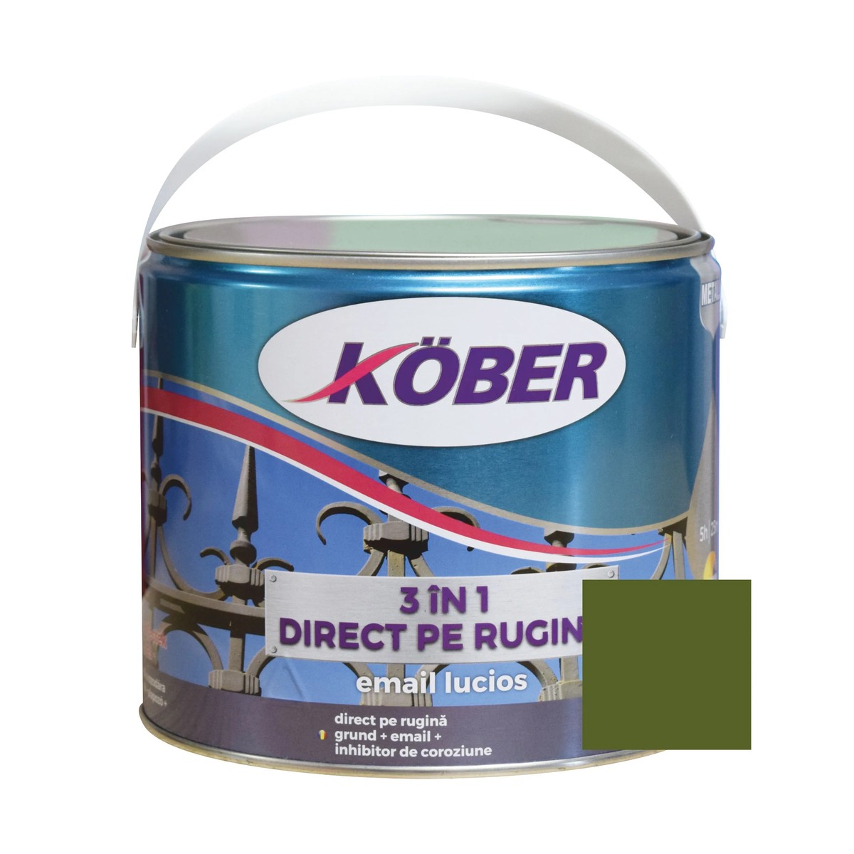 EMAIL 3 IN 1 VERDE OLIV PT METAL E81588L-C2.5L