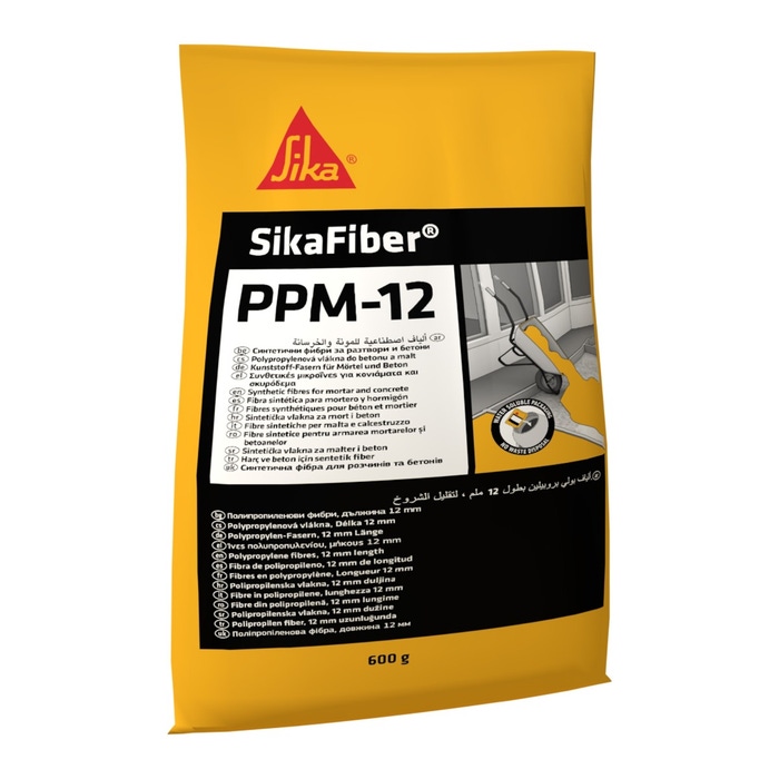 FIBRE POLIPROPILENA PENTRU MORTAR SI BETON SIKA FIBER PPM-12 VERSION2 600GR