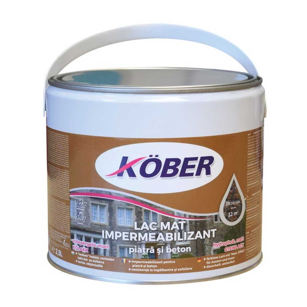 LAC MAT IMPERMIABILIZANT PT PIATRA SI BETON 2.5L