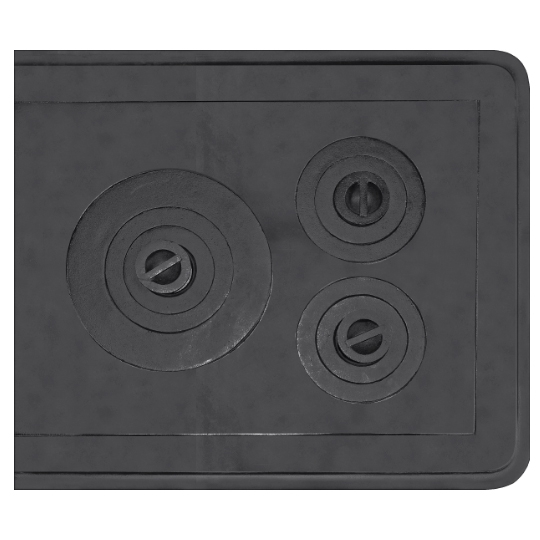 PLITA SOBA CU RAMA 720X610MM 660093