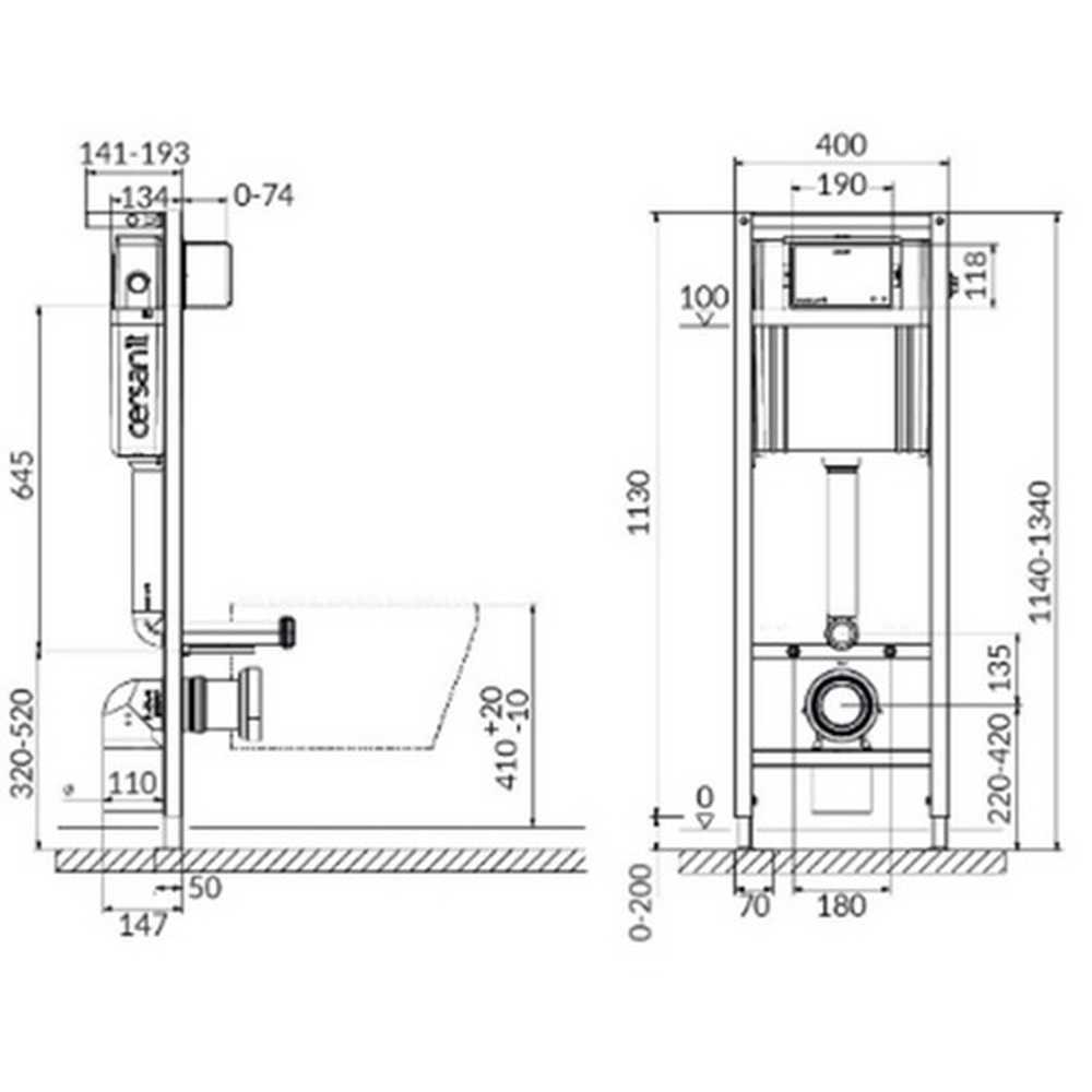 SET INCASTRAT 85 SYSTEM 01 MECANISM DELFI PP S701-337 CERSANIT