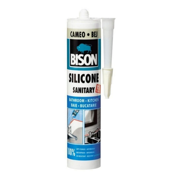 SILICON SANITAR BISON BEJ 280ML423004